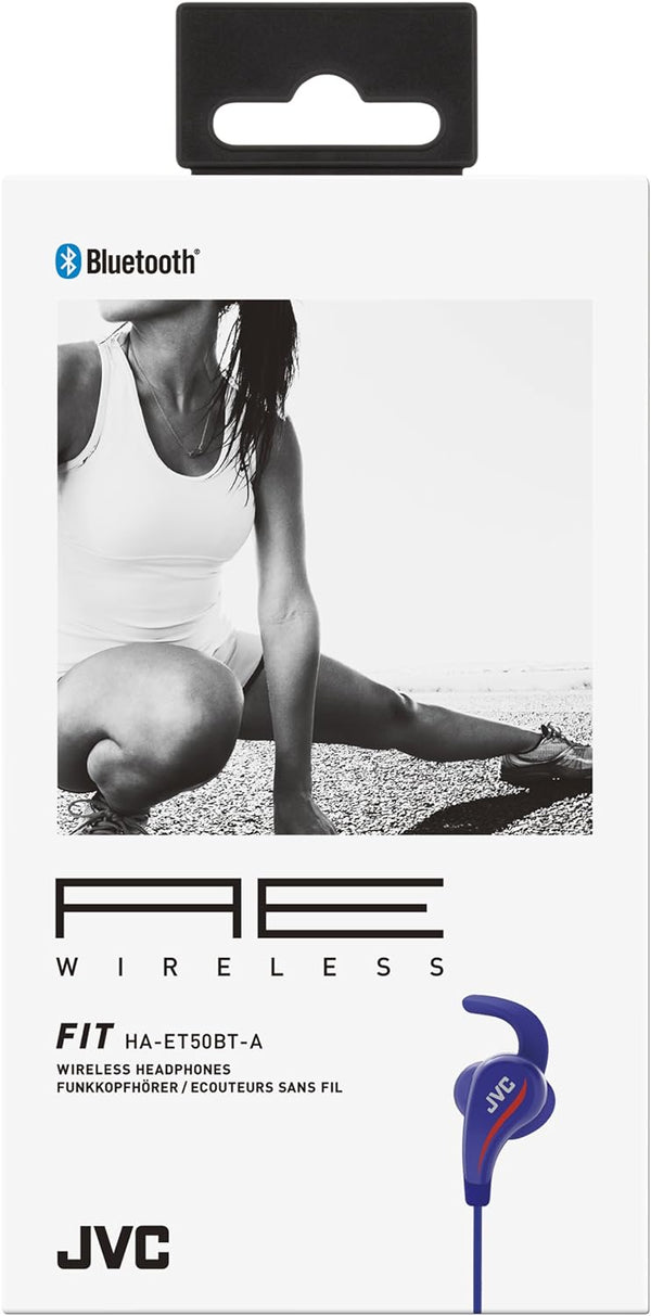 JVC AE SPORT WITH PIVOT MOTION WIRELESS EARPHONES BLUE