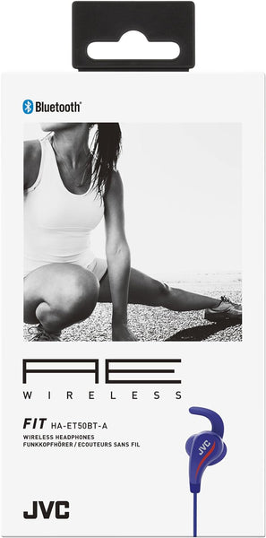 JVC AE SPORT WITH PIVOT MOTION WIRELESS EARPHONES BLUE