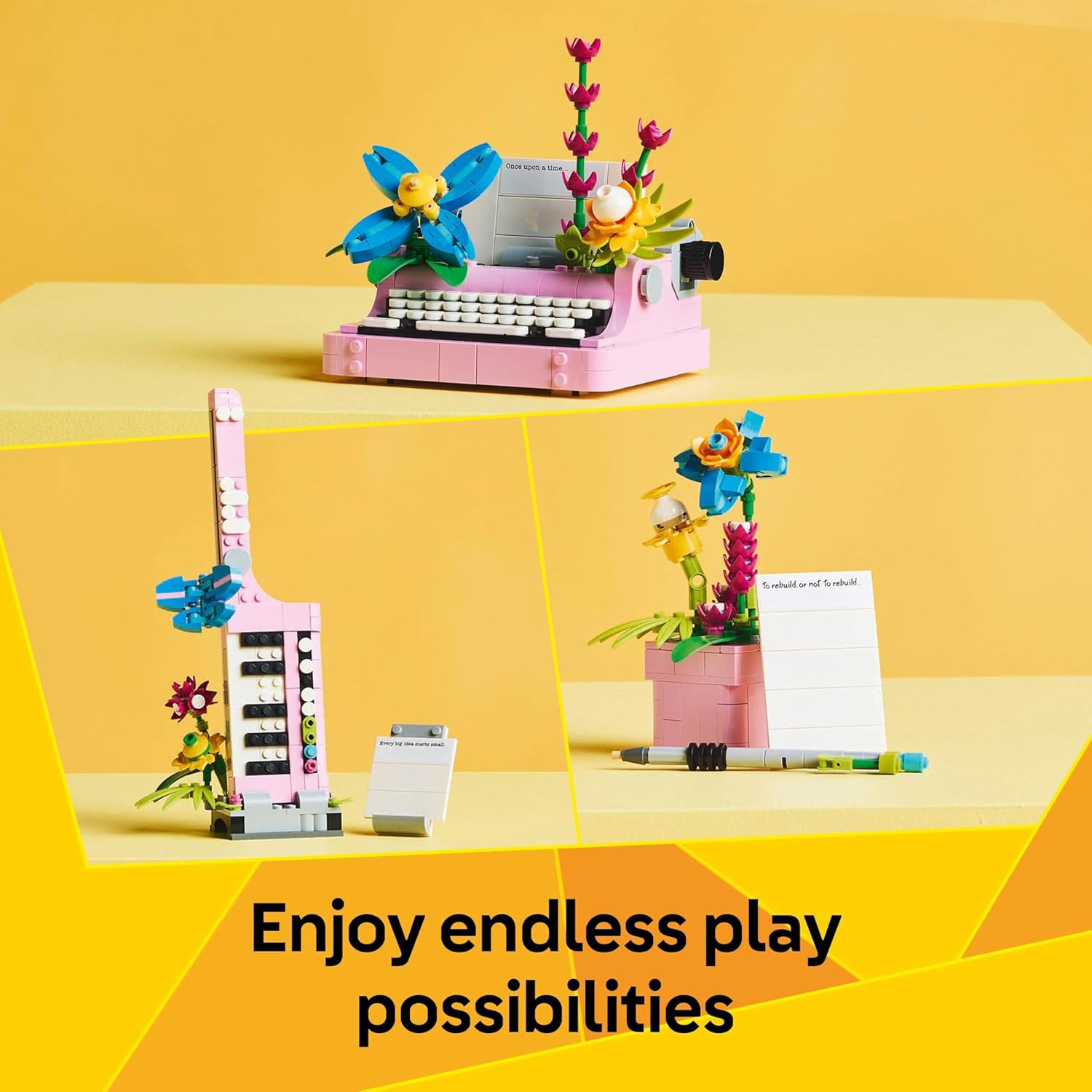 LEGO® | Creator 3in1: Typewriter with Flowers (31169)