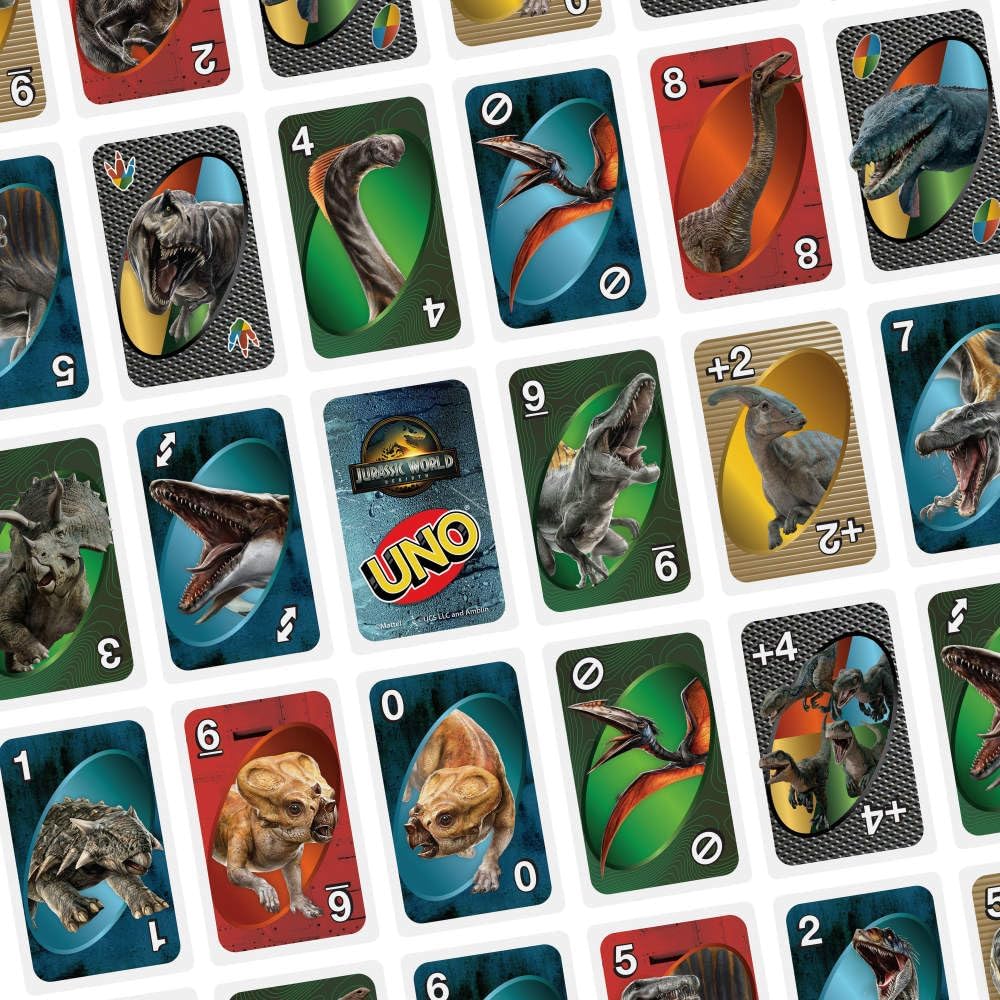 Uno Jurassic World Rebirth