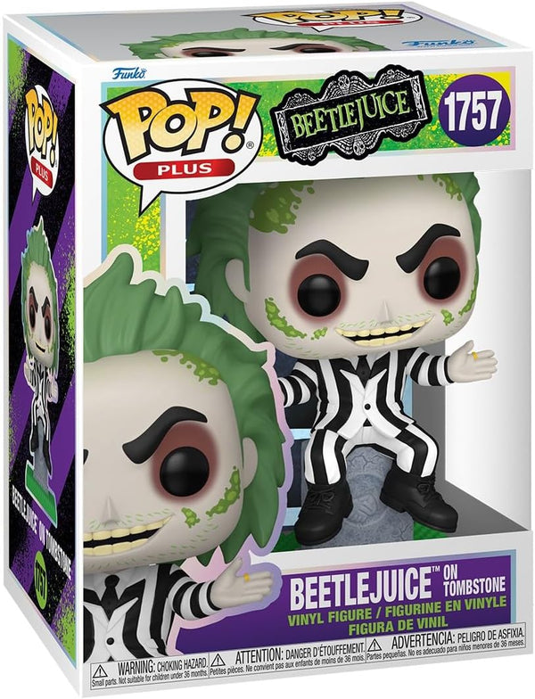 Funko POP! – Movies: Beetlejuice – Beetlejuice with Tombstone