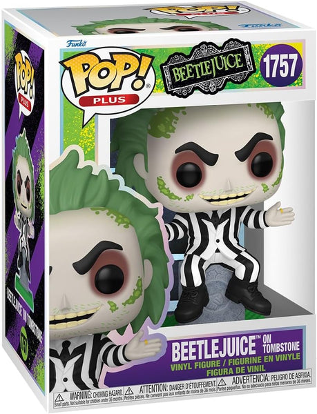 Funko POP! – Movies: Beetlejuice – Beetlejuice with Tombstone