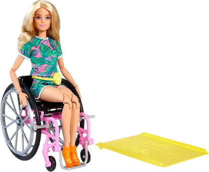 Barbie: Doll with Wheelchair Blonde