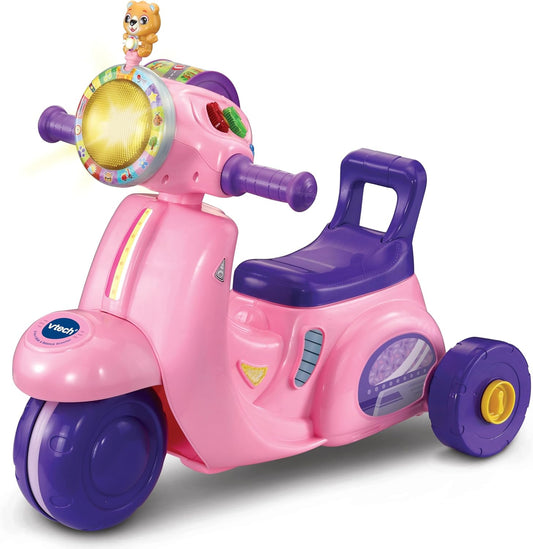 VTech: 2 in a Ride & Balance Scooter Pink