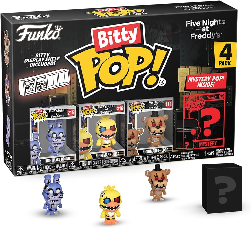 Funko Bitty POP: Five Nights At Freddy's Nightmare Bonnie 4PK