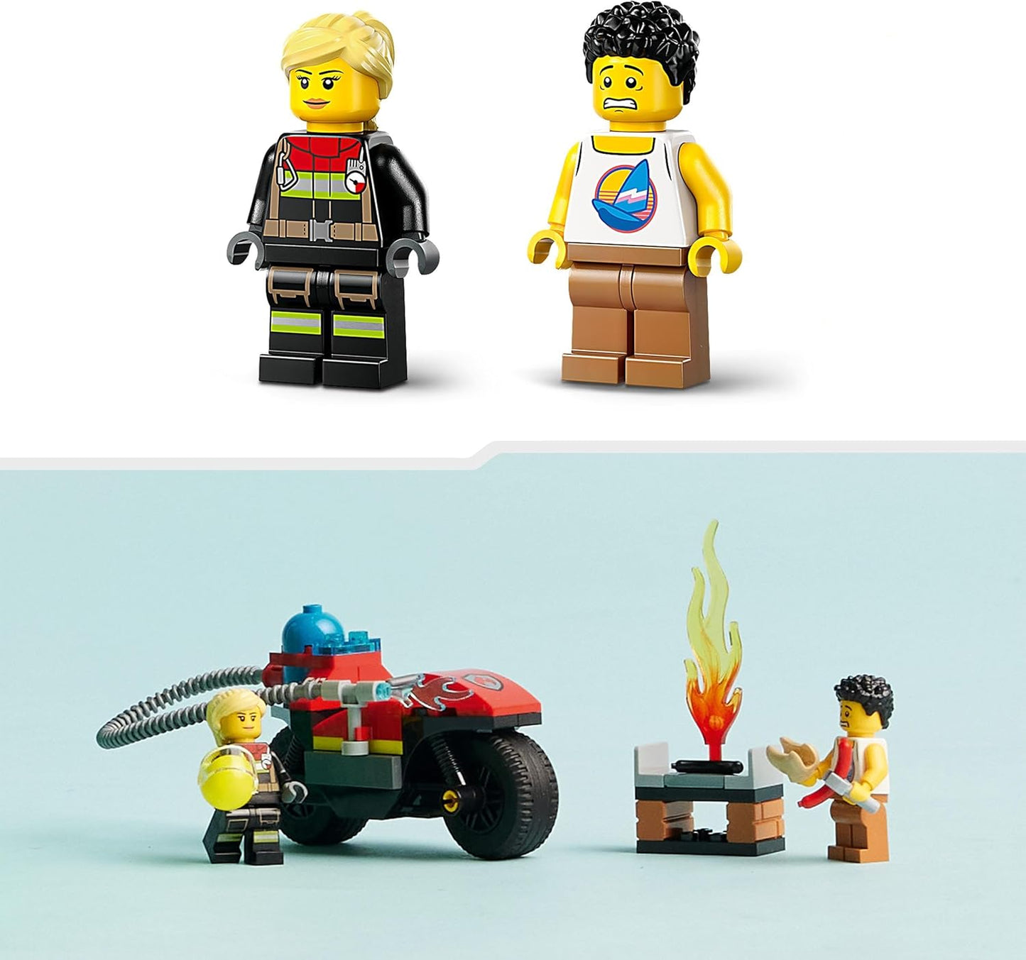 LEGO® | City: Fire Rescue Motorcycle (60410)
