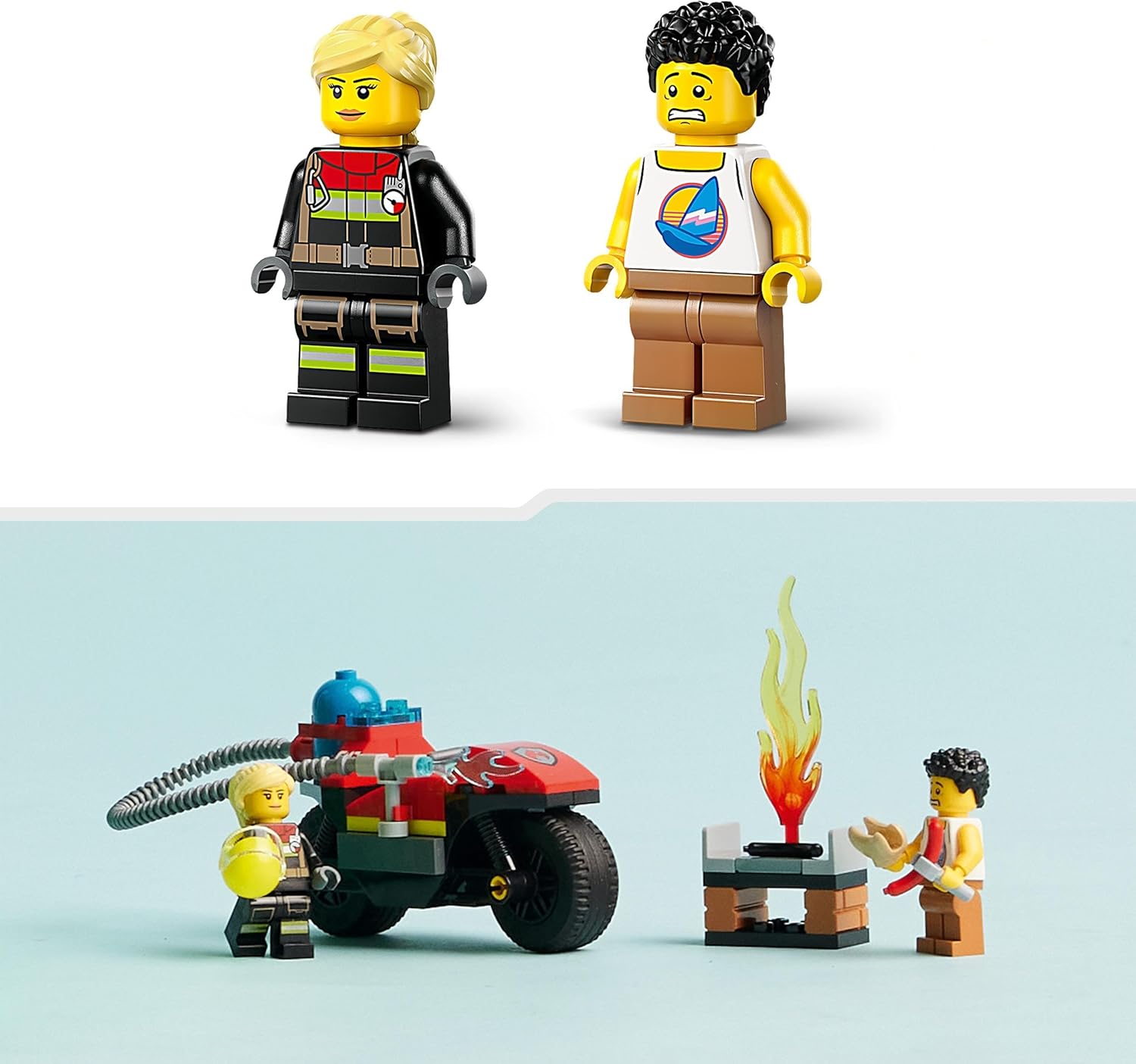 LEGO® | City: Fire Rescue Motorcycle (60410)