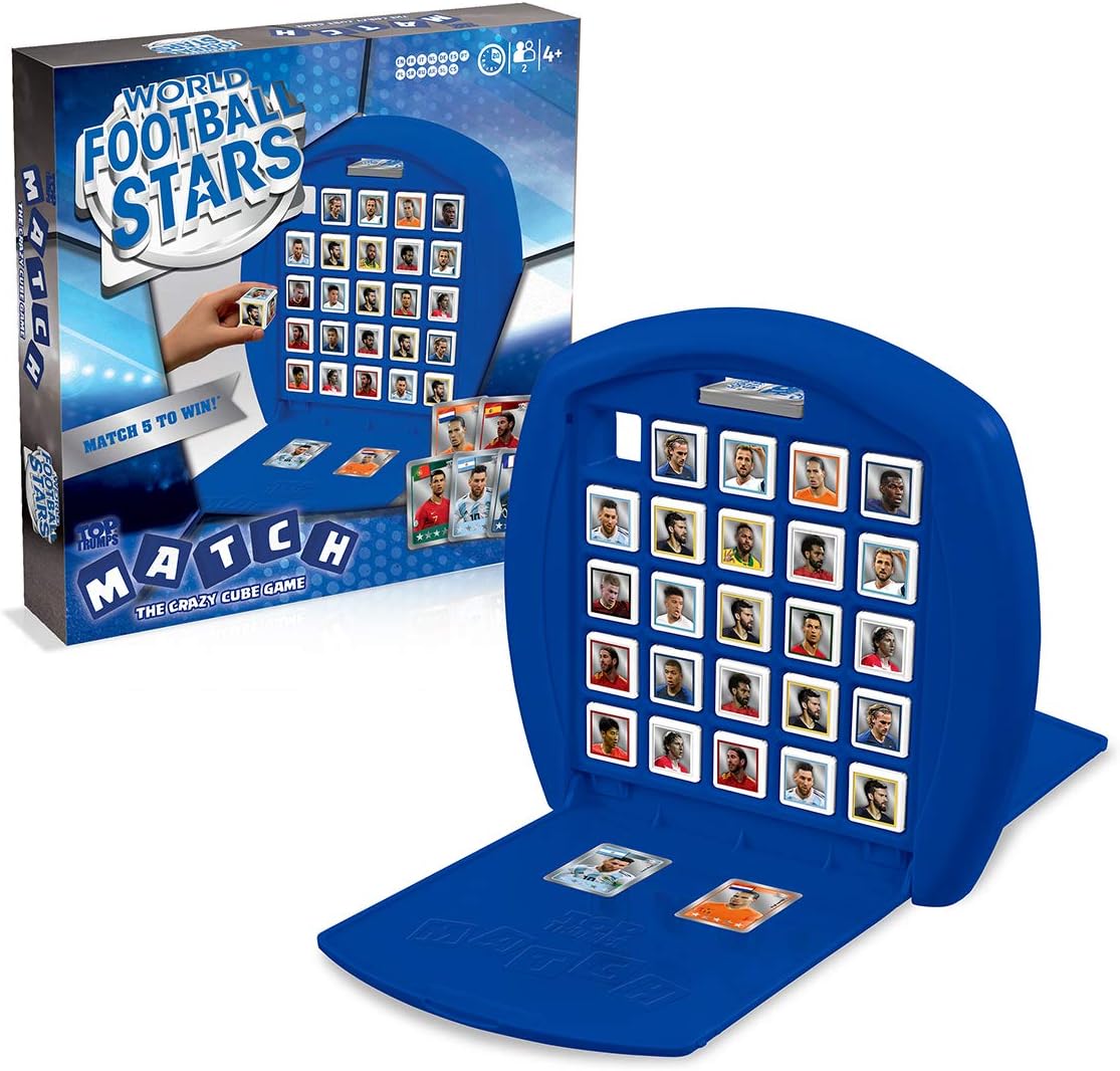 TOP TRUMPS MATCH - WORLD FOOTBALL STARS