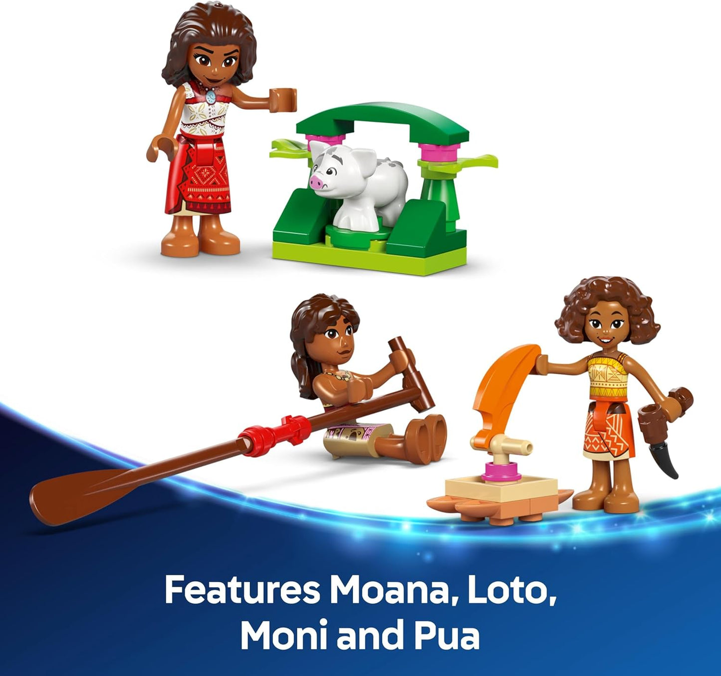 LEGO® | Disney Princess: Moana's Adventure Canoe (43270)