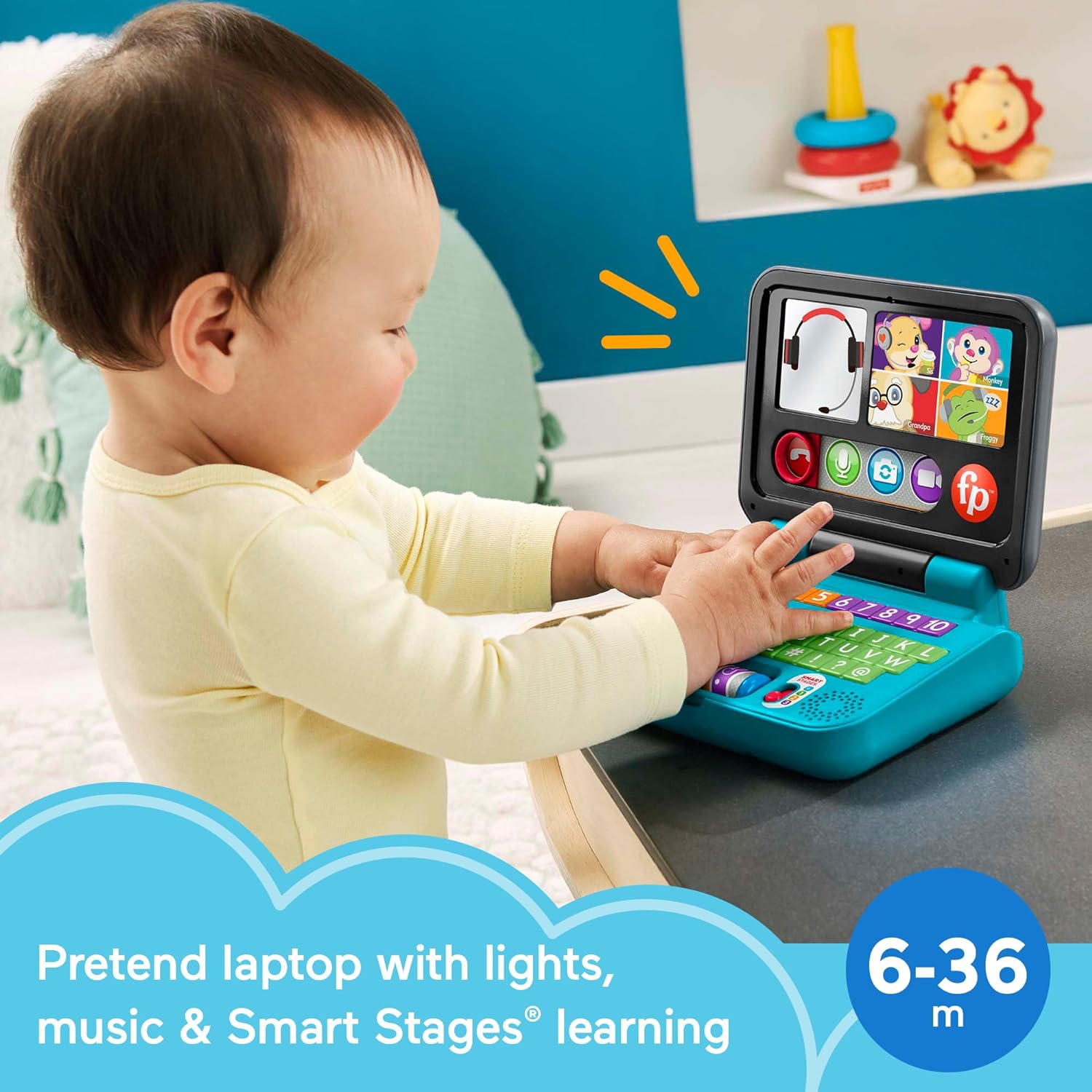 Fisher Price: LL Let's Connect Laptop