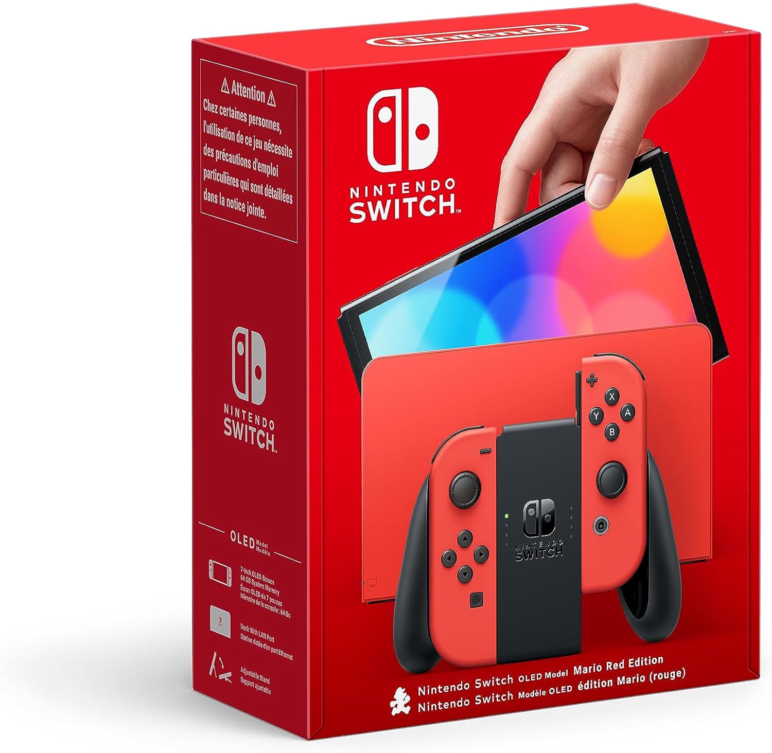SWITCH OLED RED MARIO EDITION