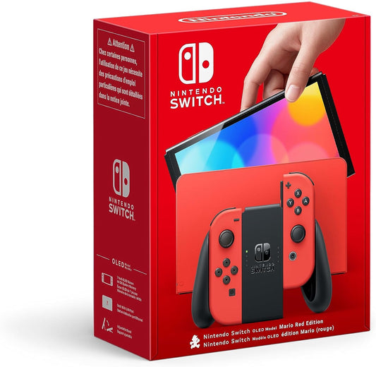 SWITCH OLED RED MARIO EDITION