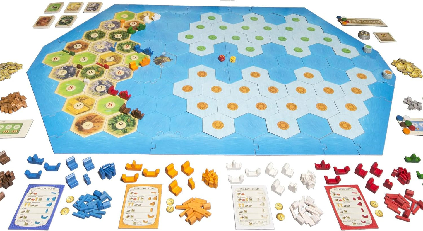 CATAN Exp: Explorers & Pirates 5 & 6 Player (2015 Refresh)