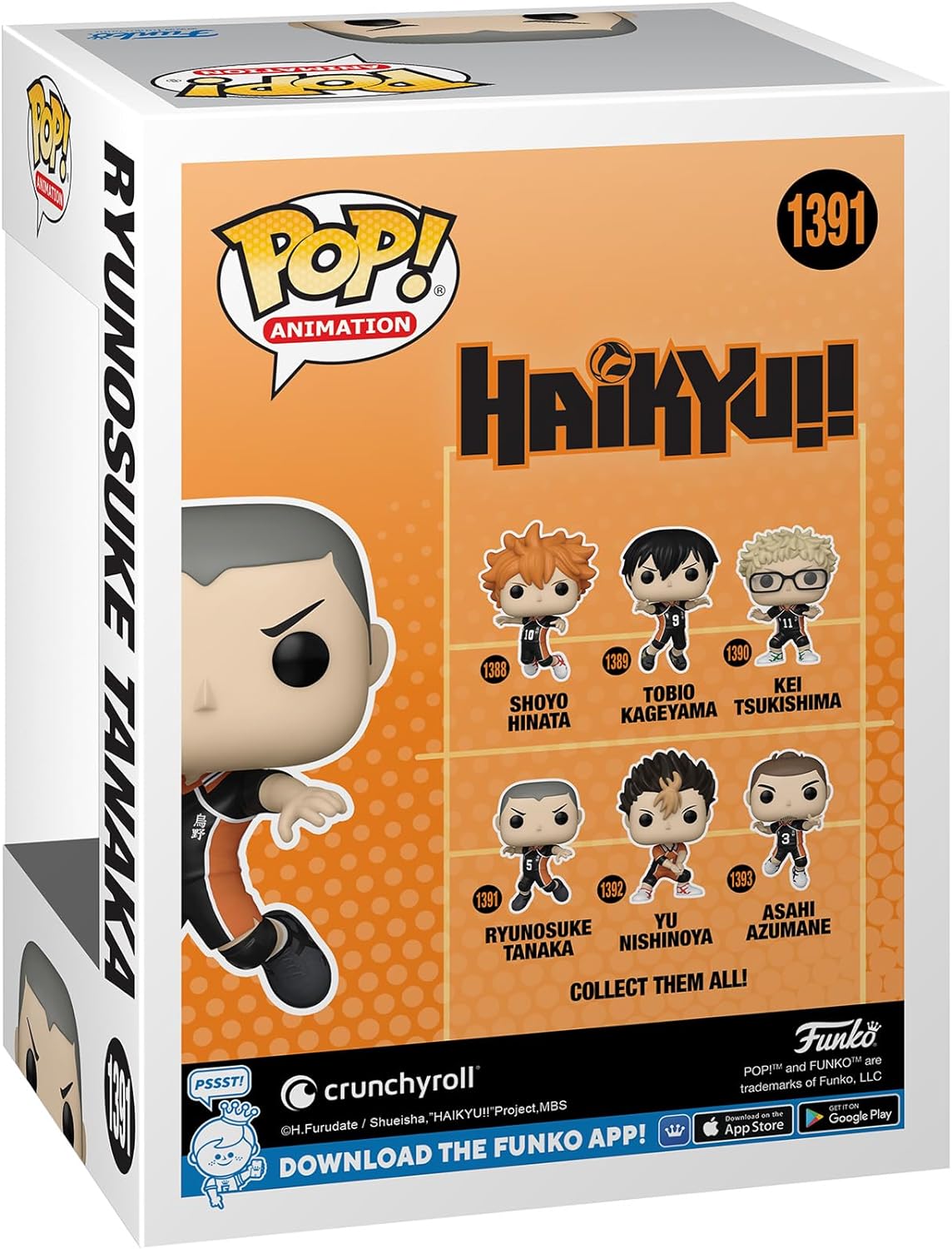 Funko POP: Haikyu Ryunosuke Tanaka 1391