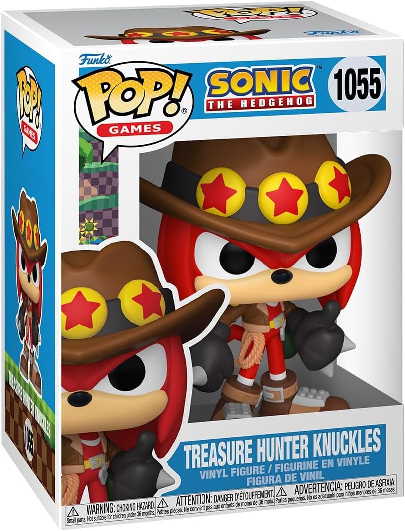 Funko POP! Games: Sonic - Treasure Hunter Knuckles