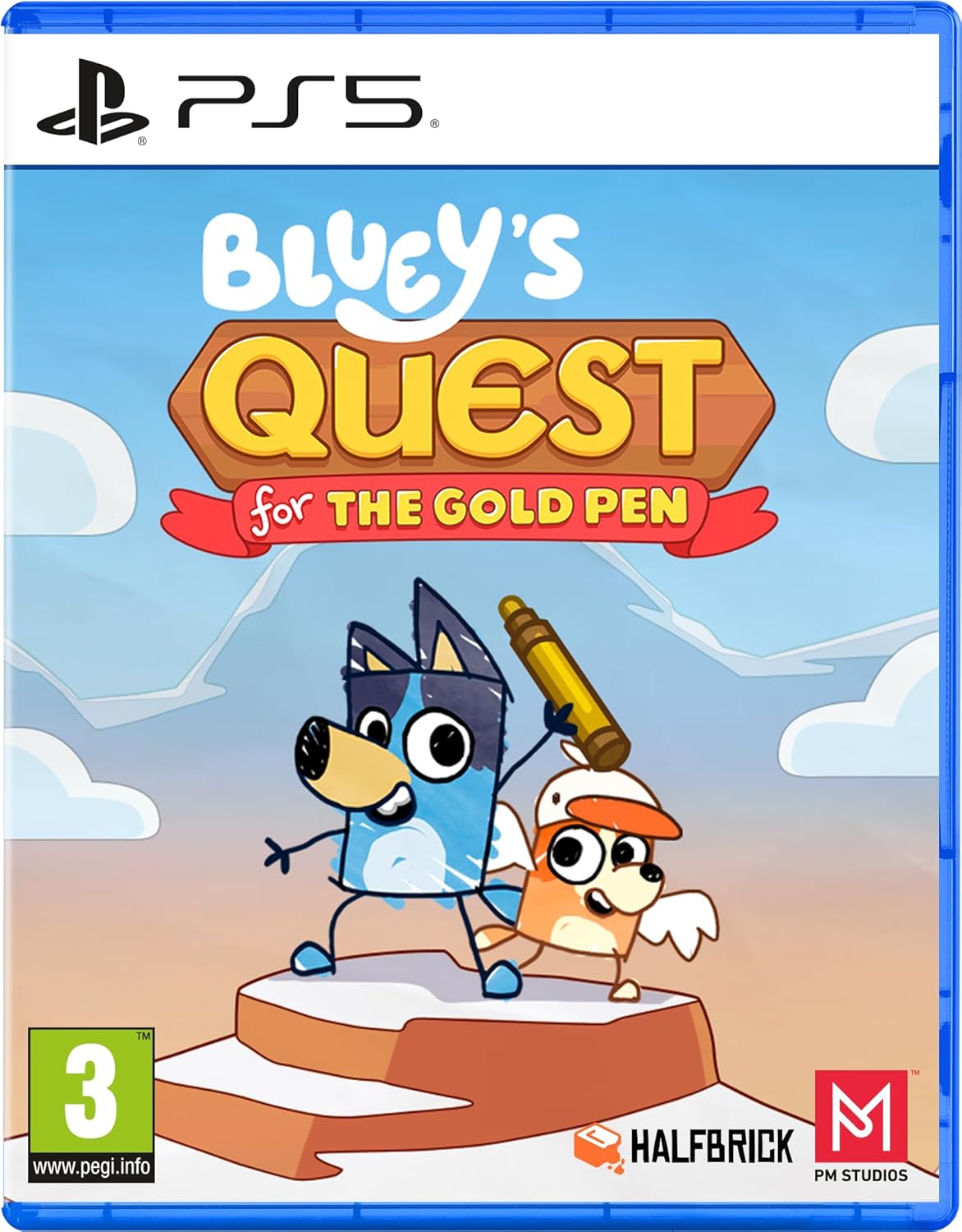 Bluey: Quest for the Gold Pen (PlayStation 5)