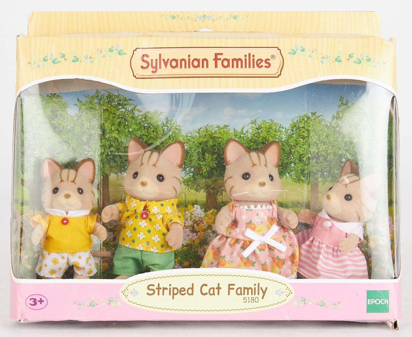 Sylvanian Families: Striped Cat Family