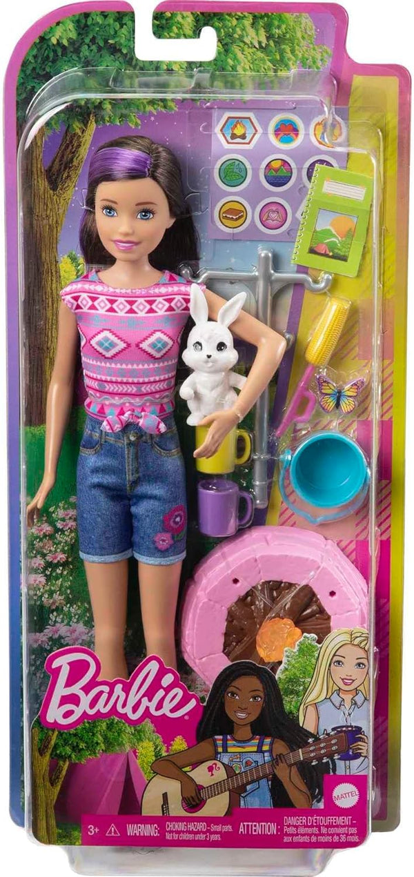 Barbie: It Takes Two - Skipper Camping Doll + Pet