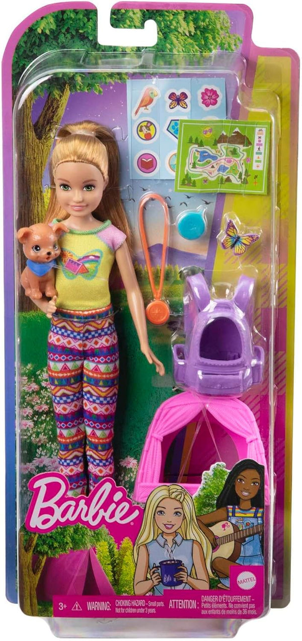 Barbie: It Takes Two - Stacie Camping Doll + Puppy