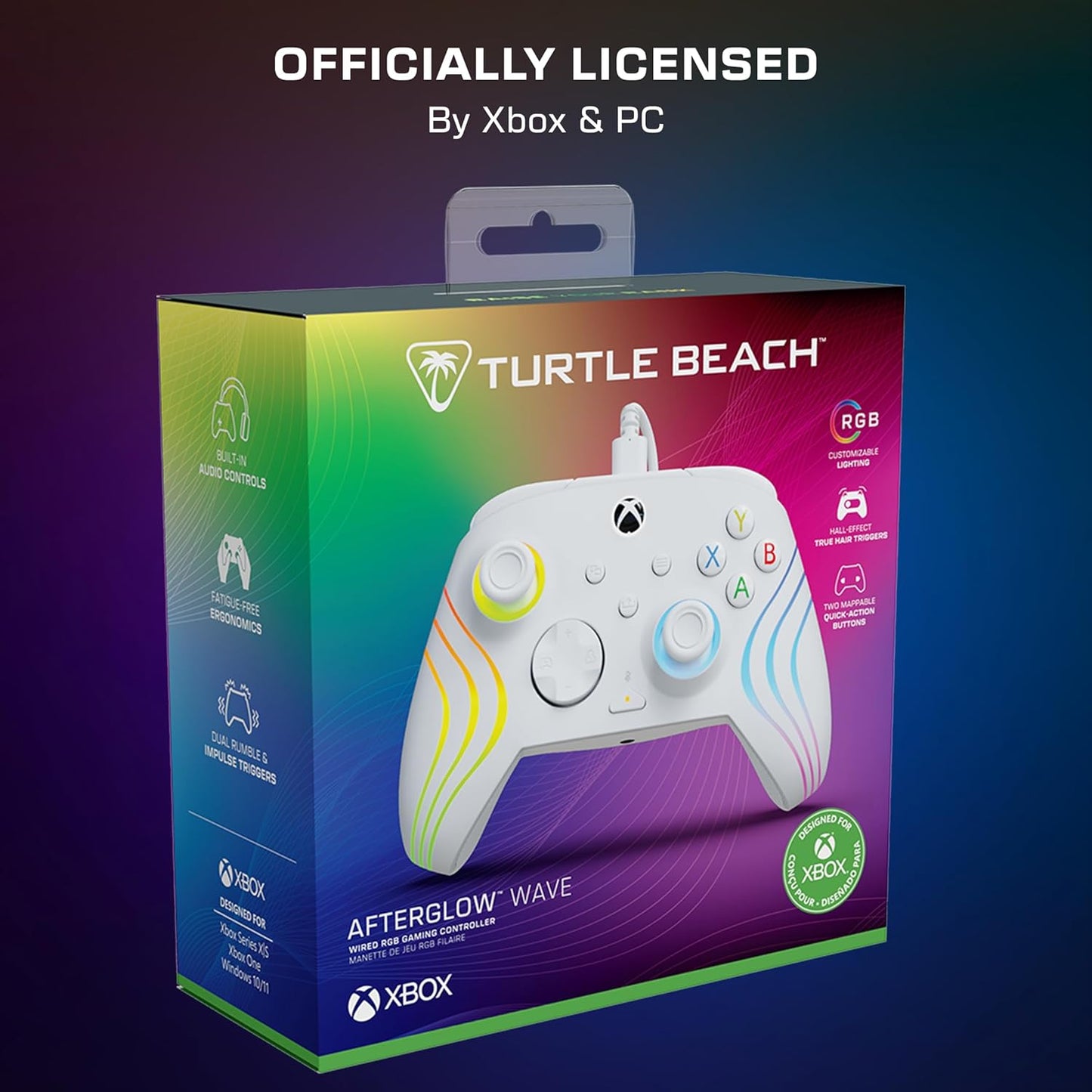 Turtle Beach Afterglow Wave White | Xbox Series X