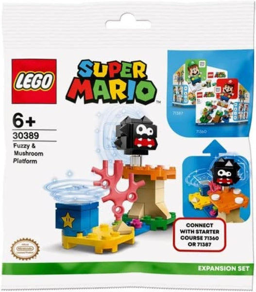 LEGO® | Polybag: Super Mario Fuzzy & Mushroom Platform (30389)
