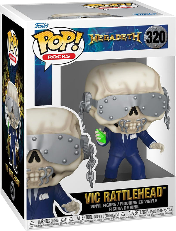 Funko POP: Rocks - Megadeth - Vic Rattlehead 320
