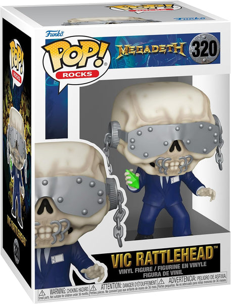 Funko POP: Rocks - Megadeth - Vic Rattlehead 320
