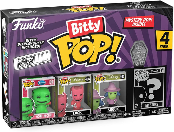 Funko Bitty POP 4 Pack: The Nightmare Before Xmas Asst