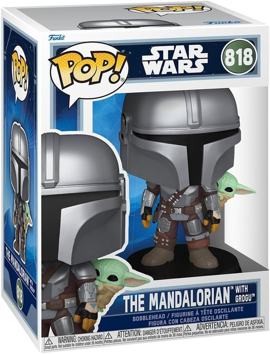 Funko POP! Star Wars: Star Wars M&G-The Mandalorian with Grogu