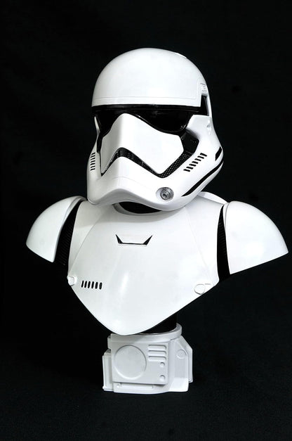 Busto Diamond Select Toys Star Wars Tfa First Order Trooper Legends In 3D Escala 1/2