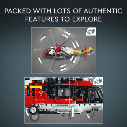 LEGO® | Technic: Airbus H175 Rescue Helicopter (42145)