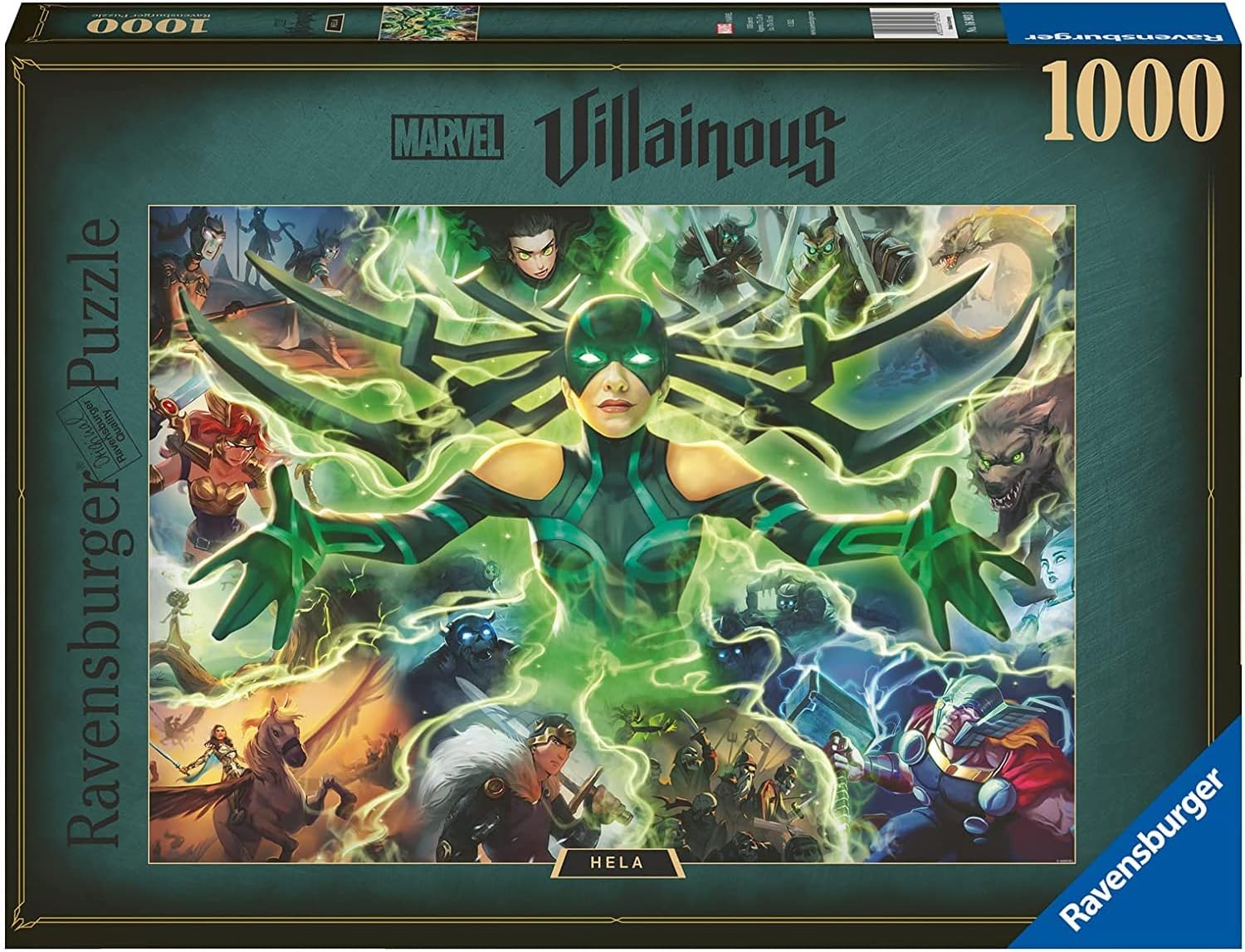 Ravensburger Marvel Villainous Hela 1000 Piece Puzzle