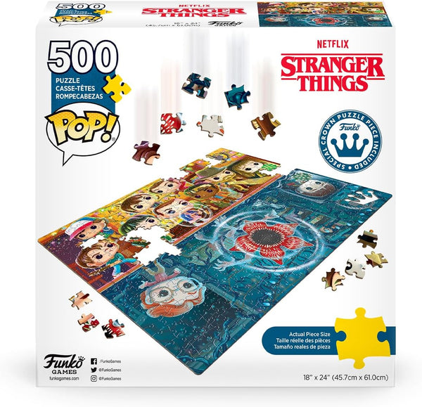 FUNKO POP! JIGSAW PUZZLE : STRANGER THINGS (500 PCS)