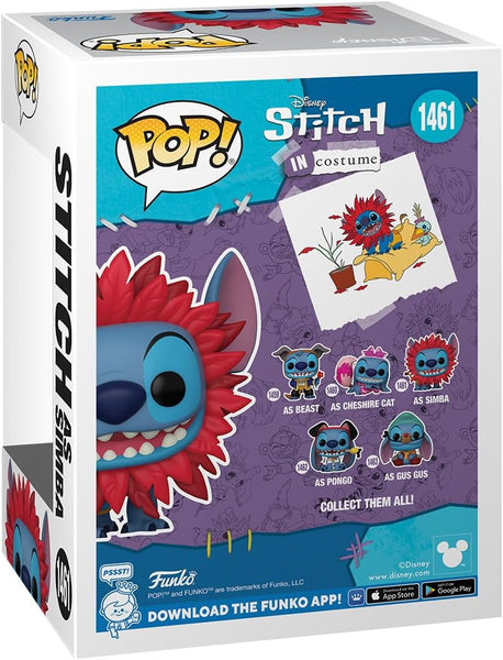 Funko POP: Disney Stitch as Simba 1461