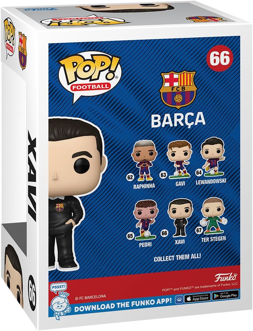 Funko POP: FC Barcelona Xavi 66