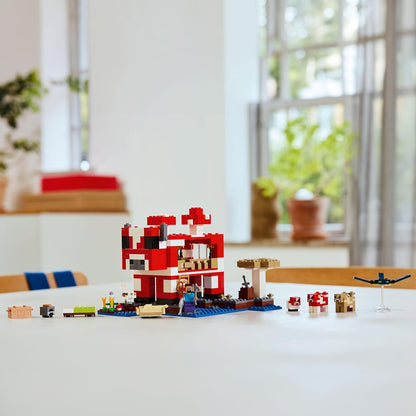 LEGO® | Minecraft: The Mooshroom House (21270)