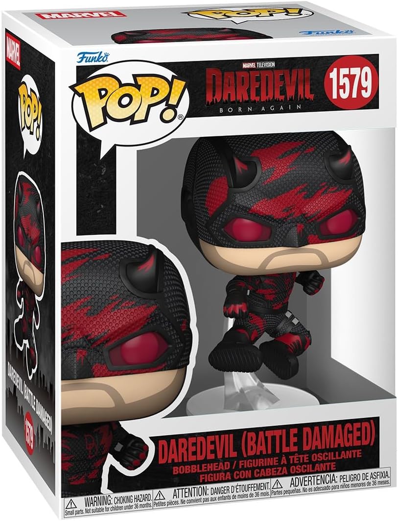 Funko POP! Marvel: Daredevil: Daredevil - Born Again Battle Damaged