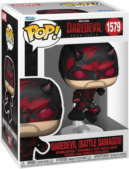 Funko POP! Marvel: Daredevil: Daredevil - Born Again Battle Damaged