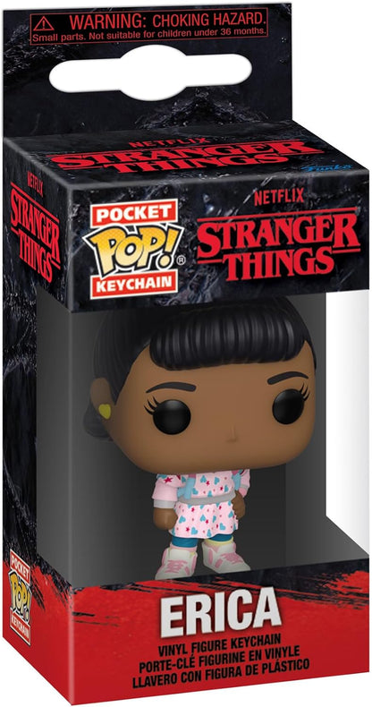 FUNKO POP! : STRANGER THINGS - ERICA SINCLAIR POCKET KEYCHAIN