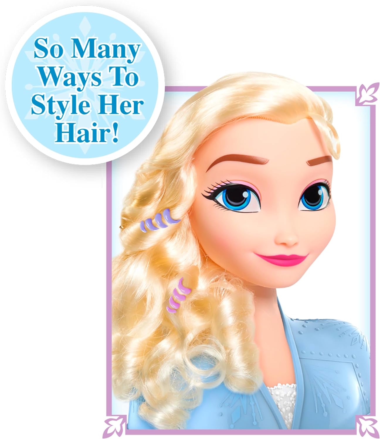 Disney Frozen 2 Elsa Styling Head