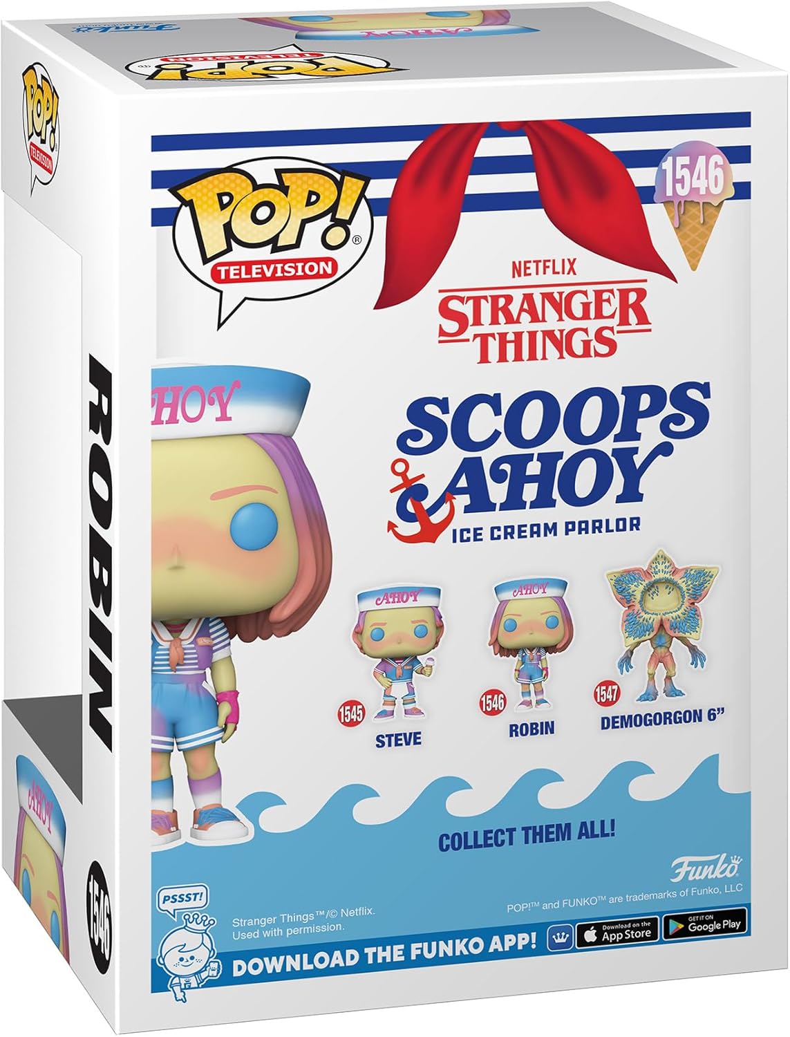 Funko POP! TV: Stranger Things – Robin (Scoops Ahoy)