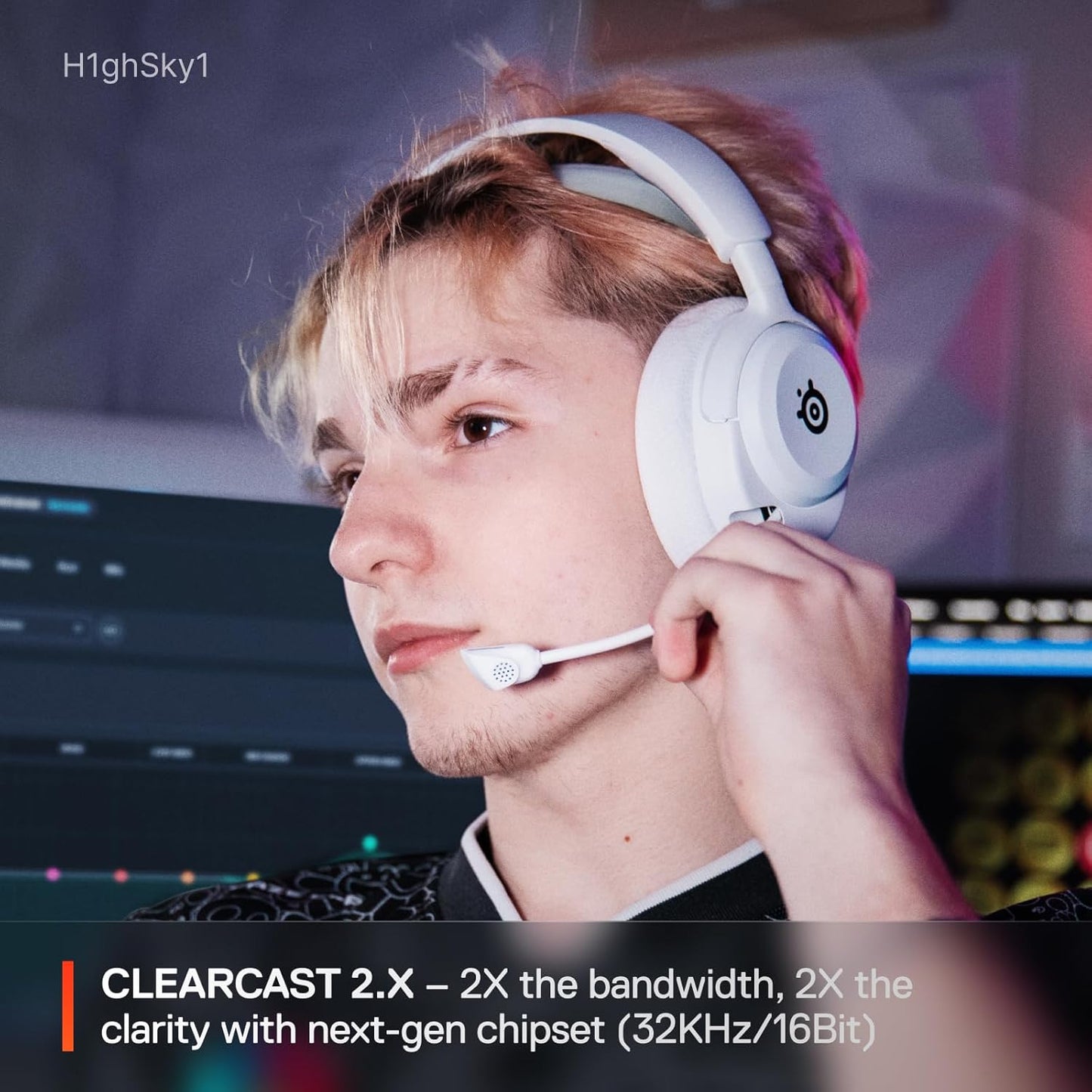 SteelSeries Arctis Nova 5X Wireless Headset White (Designed For XBOX)