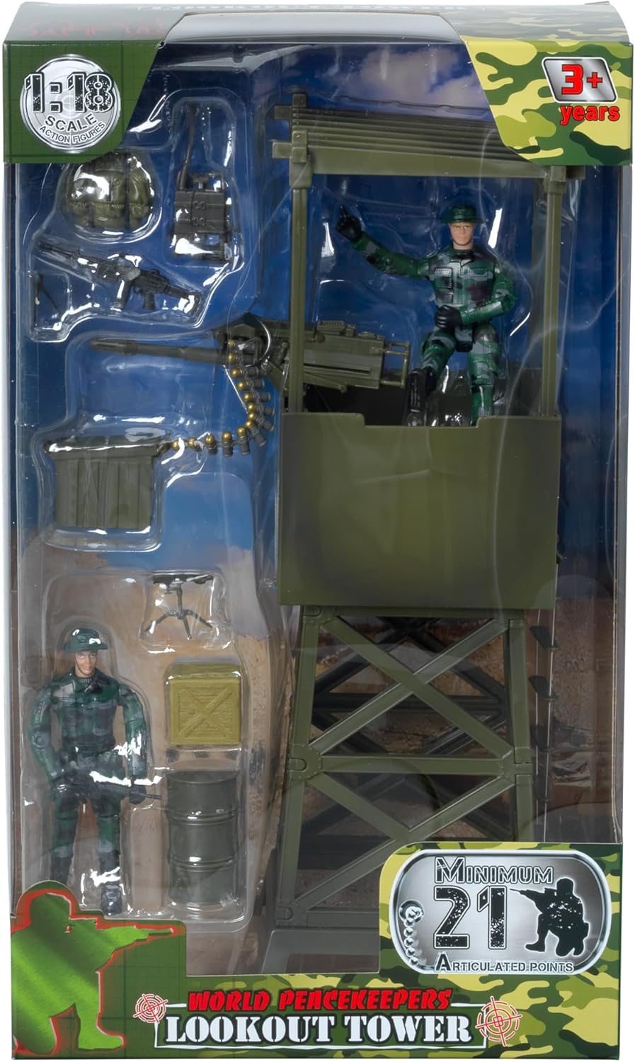 World Peacekeepers - Lookout Tower And Figures