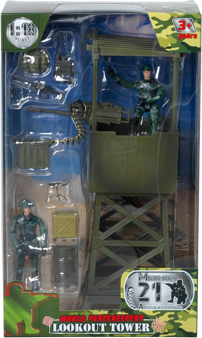 World Peacekeepers - Lookout Tower And Figures