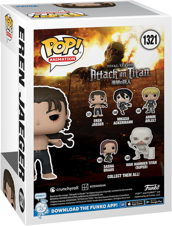 Funko POP Animation: Attack on Titan S5 - Eren Yeager