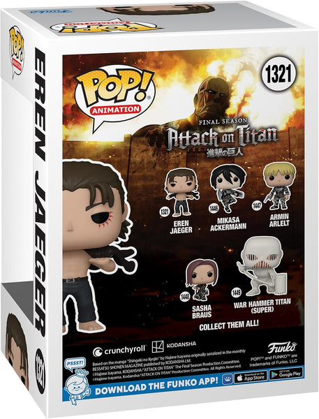 Funko POP Animation: Attack on Titan S5 - Eren Yeager