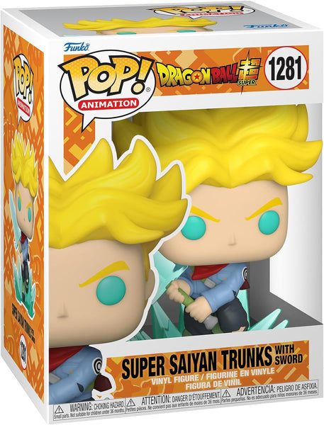 Funko POP: Dragon Ball Super Super Saiyan Trunks with Sword 1281