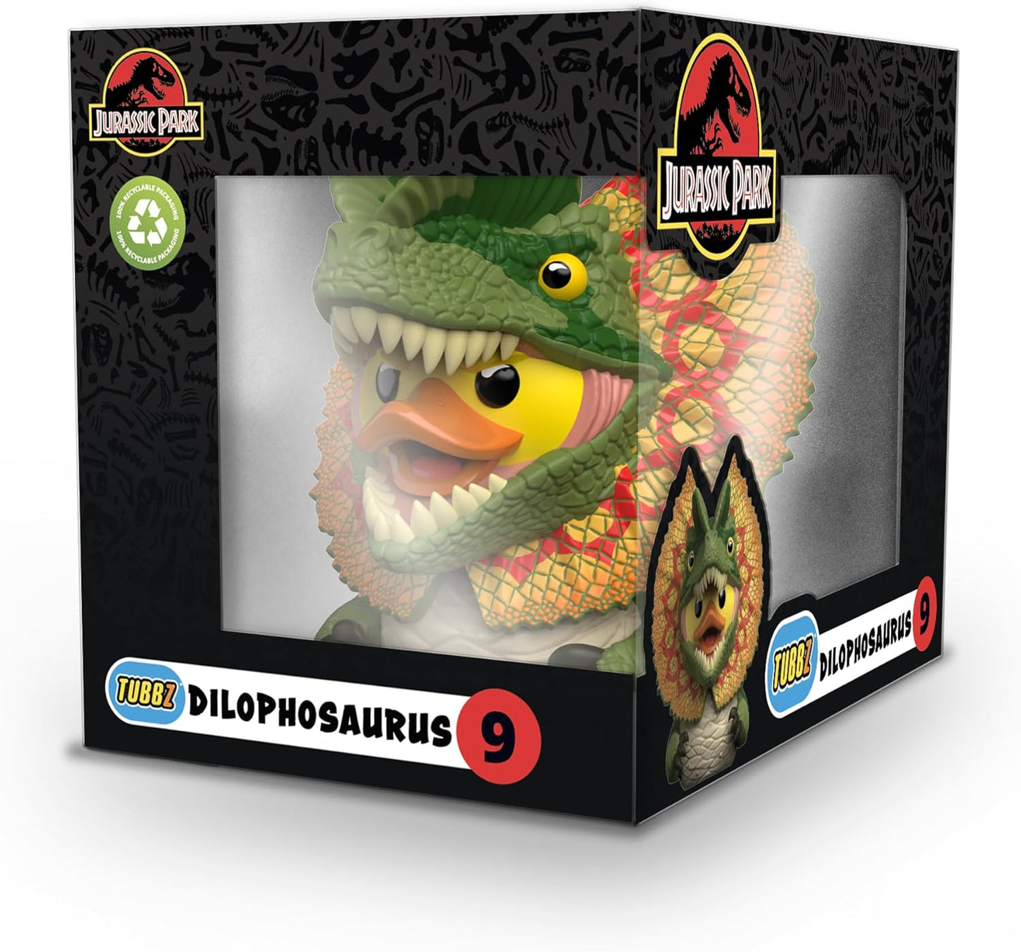 Jurassic Park Tubbz Boxed Dilophosaurus