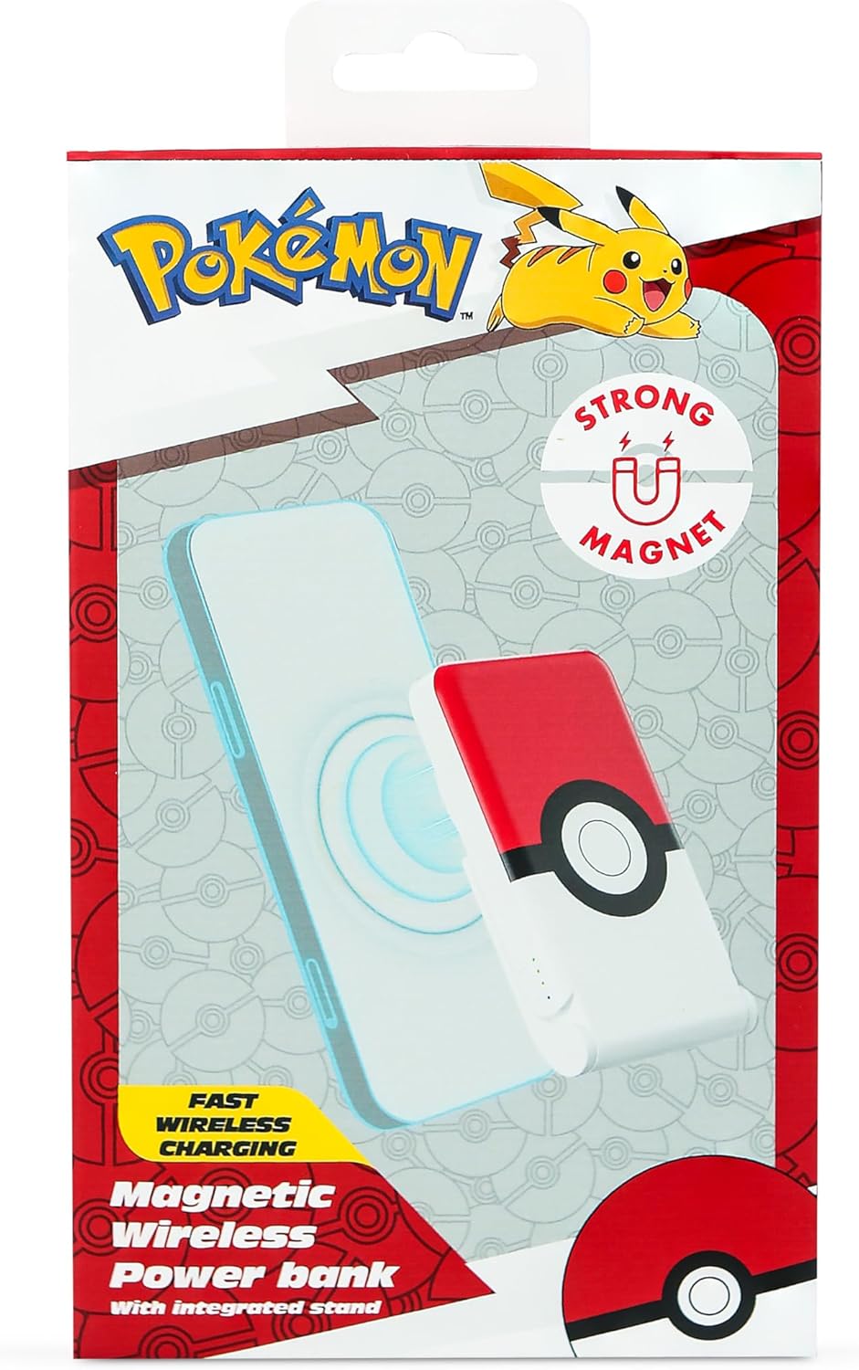 OTL Pokemon Magsafe Wireless Magnetic Power Bank (Poke Ball)