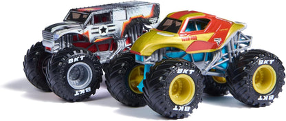 Monster Jam 1:64 Marvel Die Cast 2-Pack Asst